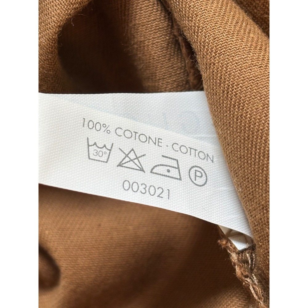 Gucci Brown Chocolate Cotton Drawstring Dust Bag Cover Made in Italy 13" x 15" - Picture 4 of 6